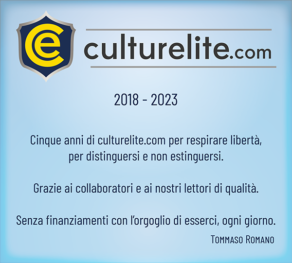 2018-2023: Cinque anni di Culturelite.com