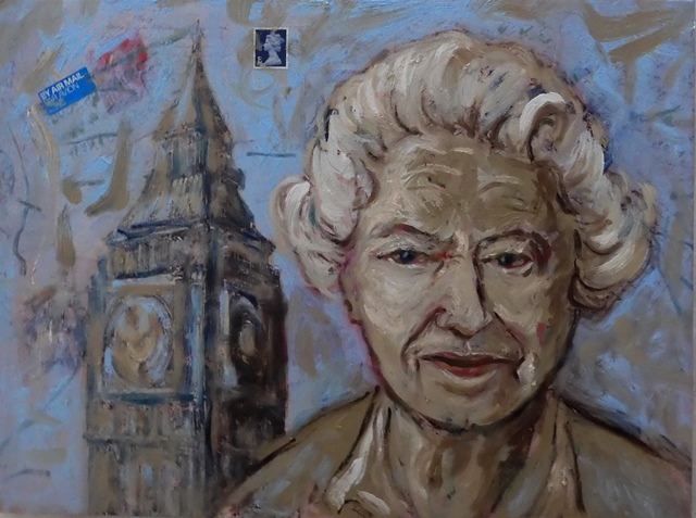Da Roma a Londra, il ritratto-omaggio di Guadagnuolo alla Regina Elisabetta II