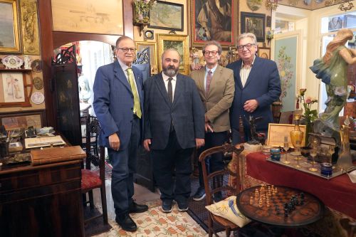 La visita ufficiale dei vertici nazionali e regionali dell’Associazione nazionale Case della Memoria a Casa Museo Thule